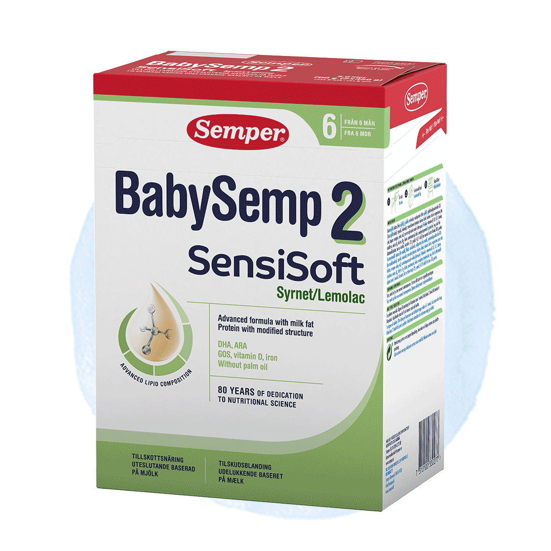 Babysemp 2 sensisoft lemolac