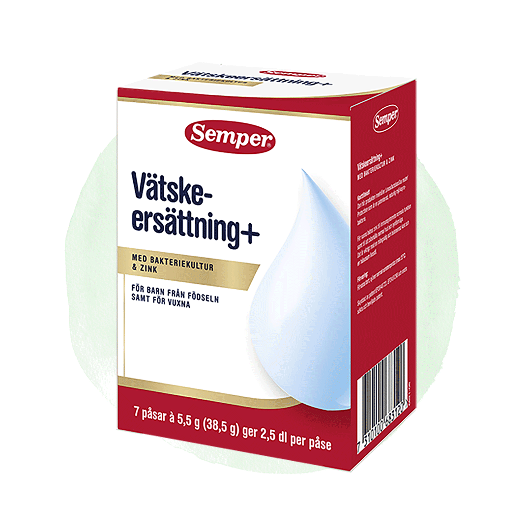 Fluid replacement with bacteria culture and zinc