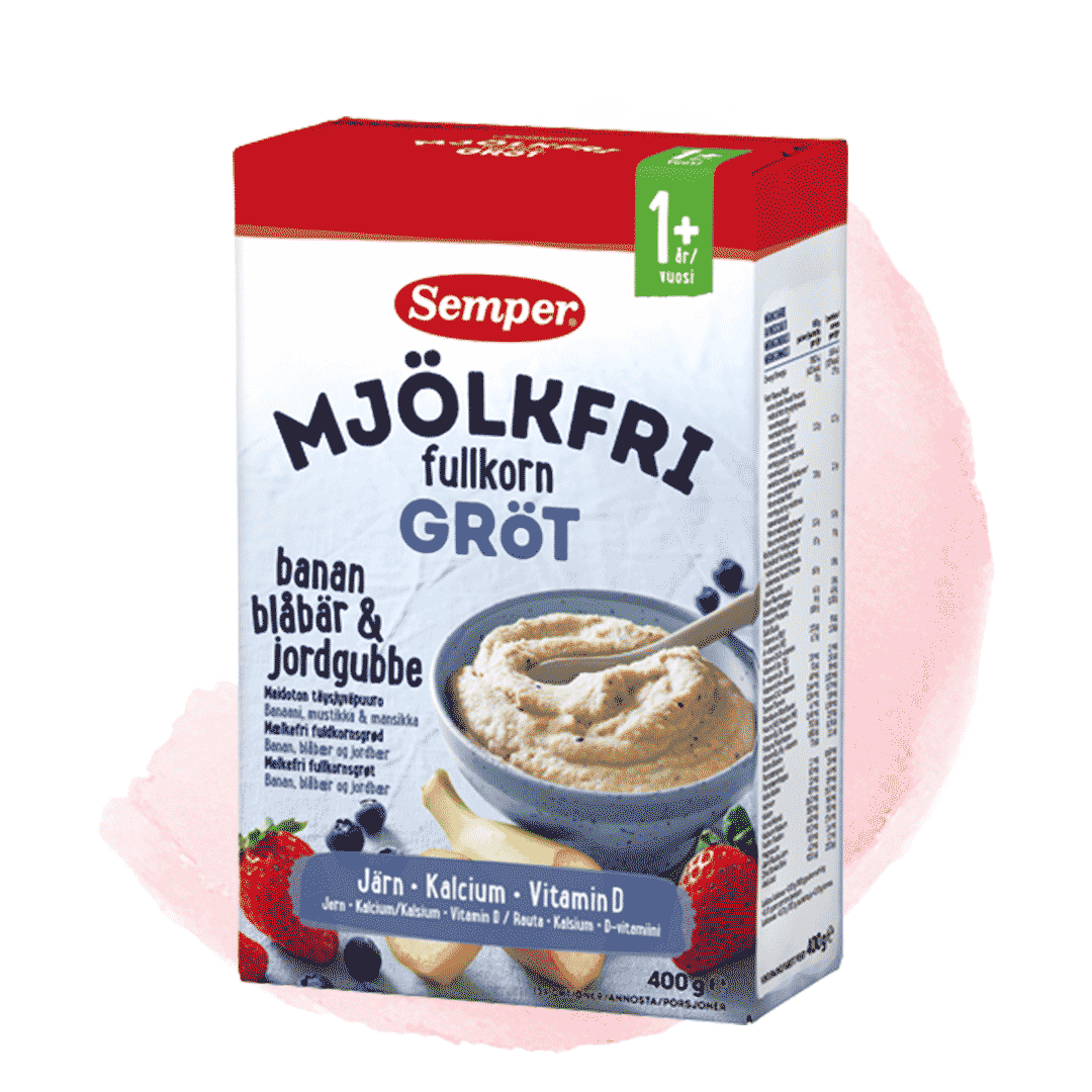Milkfree porridge wholegrain