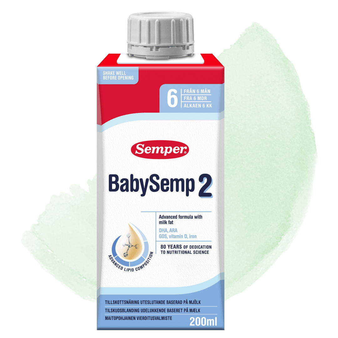 BabySemp 2 tetra 200 ml från Semper Barnmat