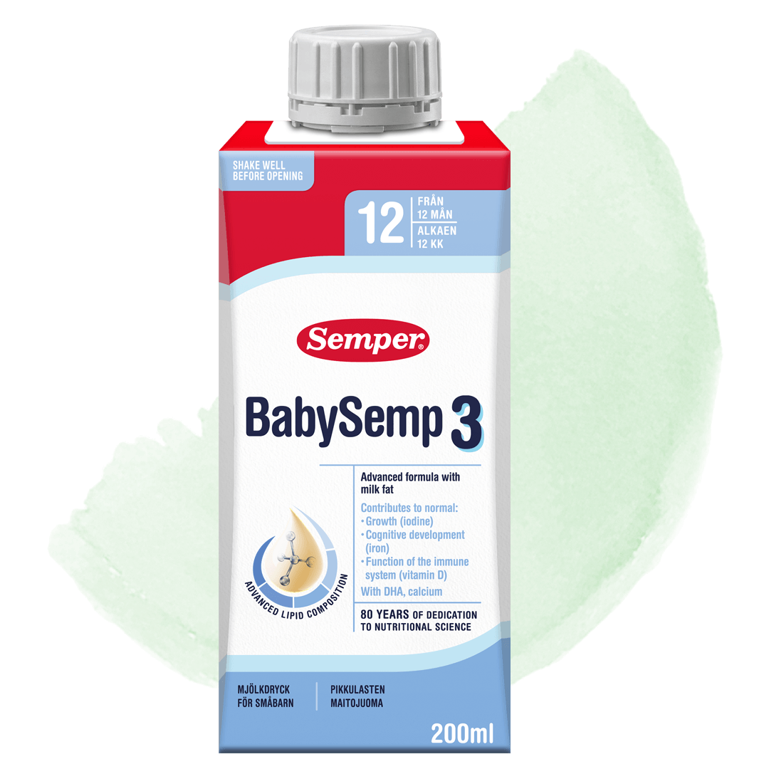 BabySemp 3 200 ml drickfärdig - Semper Barnmat
